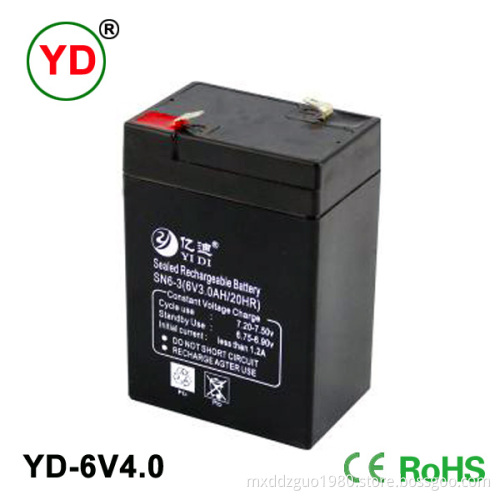 6V Rechargeable Lead Acid Battery